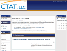 Tablet Screenshot of ctatonline.org